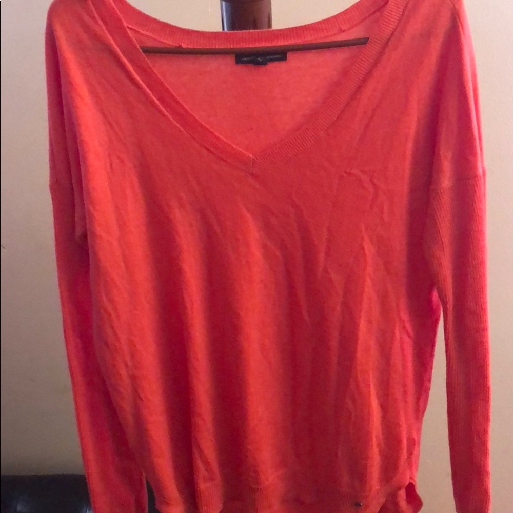 American eagle pink top